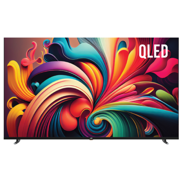 شاشة جي في سي 55بوصة QLED هيرتز 144-HDR10جوجل تي في